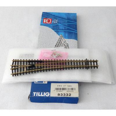 Tillig 83332 TT Weiche EW2 15° links