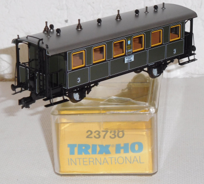 Trix 23730 H0 Personenwagen 3. Klasse, VPE, OVP