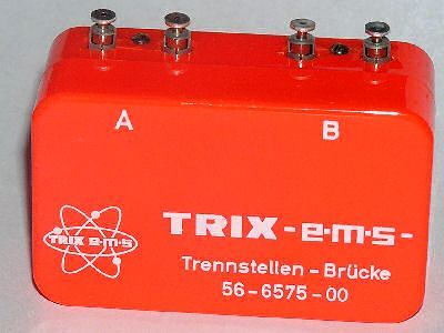 Trix 66575 ems Stromkreis Trennstellen Brücke