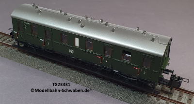 Trix Express 23331 H0 Abteilwagen 2.Kl., DB, OVP