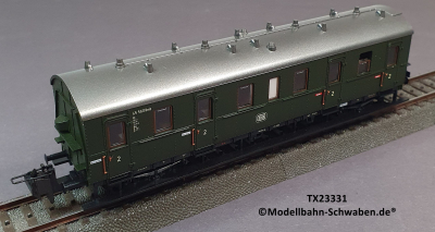 Trix Express 23331 H0 Abteilwagen 2.Kl., DB, OVP