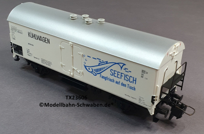 Trix Express 23606 H0 Kühlwagen Seefisch BN 805 1 026-6, DB, OVP Trix Express 23606 H0 Kühlwagen Seefisch BN 805 1 026-6, DB, OVP