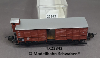 Trix Express 23842 H0 Gedeckter Güterwagen, Brhs BN 102 435, DB, OVP