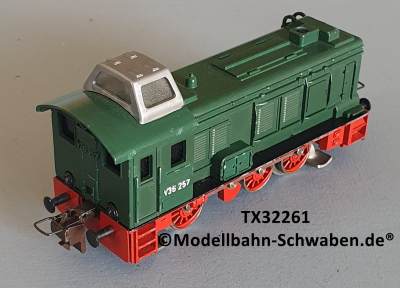 Trix Express 32261 H0 Diesellok V36 257, grün