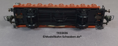 Trix Express 33436 H0 Rungenwagen mit Bremserhaus, DB, OVP