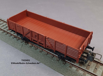 Trix Express 33451 H0 Niederbordwagen Omm, DB, OVP Trix Express 33451 H0 Niederbordwagen Omm, DB, OVP