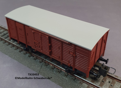 Trix Express 33453 H0 Gedeckter Güterwagen, DB, OVP