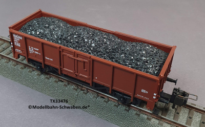 Trix Express 33476 H0 Off. Güterwagen bel.m. Kohle, DB, OVP