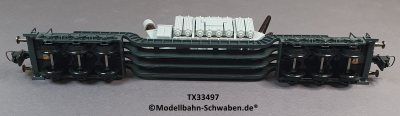 Trix Express 33497 H0 Tiefladewagen Trafo-Union, OVP Trix Express 33497 H0 Tiefladewagen Trafo-Union, OVP