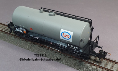 Trix Express 33812 H0 Kesselwagen,ESSO, 4-achs, DB, OVP