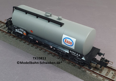 Trix Express 33812 H0 Kesselwagen,ESSO, 4-achs, DB, OVP