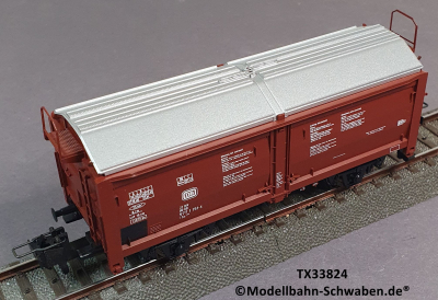 Trix Express 33824 H0 Hubschiebedachwagen, DB, OVP