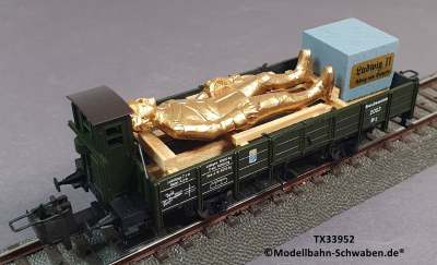 Trix Express 33952 H0 Profi-Club Modell 2003 mit König Ludwig II Statue, OVP