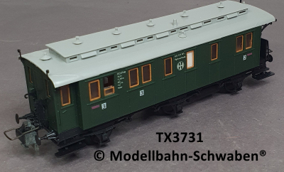 Trix Express 3731 H0 Personenwagen 2./3. Kl, BN Velten/Mark 054401, DRG, OVP