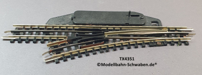 Trix Express 4351 H0 Weiche, Hand, links