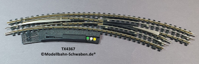 Trix Express 4367 H0 Bogenweiche, Elektrisch, rechts