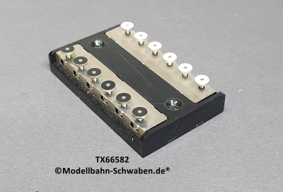 Trix Express 66582 Verteilerplatte / -leiste weiß/schwarz