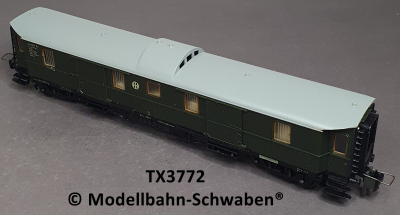 Trix Express Int. 3772 H0 Gepäck- / Packwagen, BN 243051 Bln, DRG, OVP