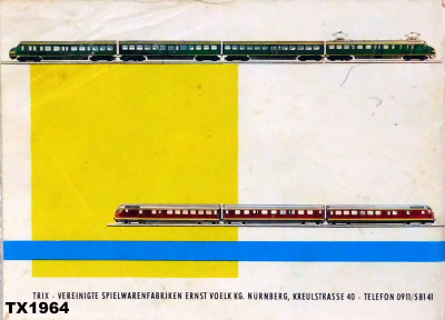 Trix Gesamtkatalog 1964