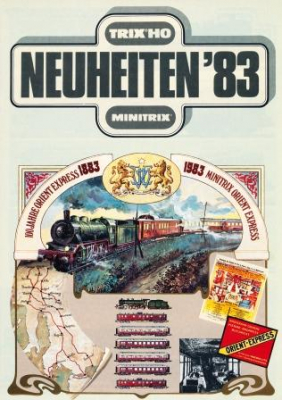 Trix und Minitrix Neuheitenprospekt 1983