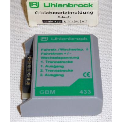 Uhlenbrock 433 GBM Gleisbesetztmeldung 2.fach