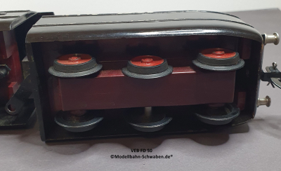 VEB (K) Stadtilm / Zeuke Spur 0 Stromlinien-Schlepptenderlok FD 50, Achsfolge 1C1