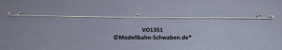 Vollmer 1351 H0 Fahrdraht für Kastenbrücke 2506