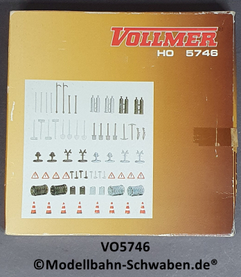 Vollmer 5746 H0 Bausatz Feuerwehrausstattung, OVP