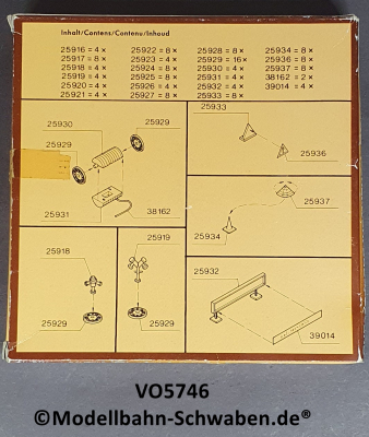 Vollmer 5746 H0 Bausatz Feuerwehrausstattung, OVP