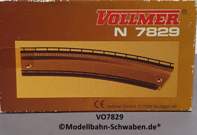 Vollmer 7829 N Bausatz Brückenpackung, gebogen, Inhalt: 2 Stück, OVP