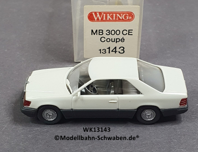 Wiking 13143 H0, MB 300 CE, Coupe, hellgrau, OVP