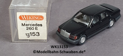 Wiking 13153 H0, MB, 260 E, schwarz, OVP
