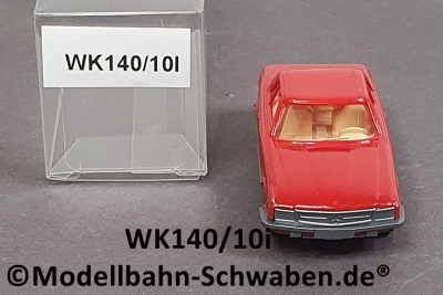 Wiking 140/10I H0, MB 350SL, rubinrot, EVP