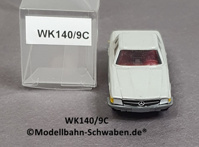 Wiking 140/9C H0, MB 350 SL, lichtgrau, EVP