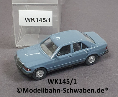 Wiking 145/1 H0, MB 190E, graublau, EVP