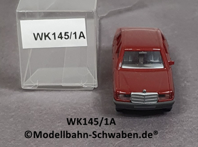 Wiking 145/1A H0, MB 190 E, braunrot, EVP