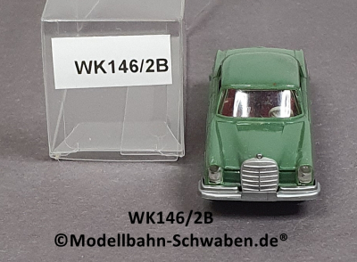 Wiking 146/2B H0, MB 250 SE, Cabrio, diamantgrün, EVP