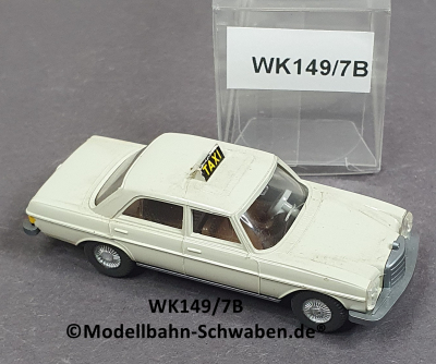 Wiking 149/7B H0 MB 200/8 Taxi, grauweiß, EVP