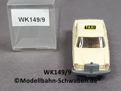Wiking 149/9 H0 MB 200/8 Taxi, creme, EVP