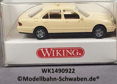 Wiking 1490922 H0, MB E 230, Taxi, OVP