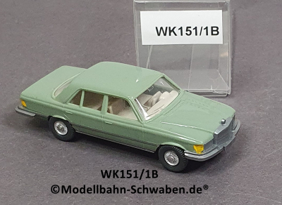 Wiking 151/1B H0, MB 450 SE, resedagrün, EVP