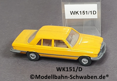 Wiking 151/1D H0, MB 450SE, melonengelb, EVP