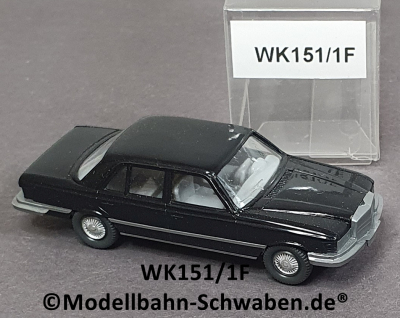 Wiking 151/1F H0, MB 450 SE, schwarz, EVP