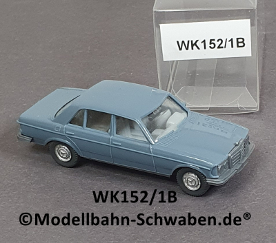 Wiking 152/1B H0 MB 240 D, graublau, EVP