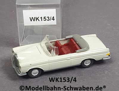 Wiking 153/4 H0 MB 300 SE, Cabrio, hellgrau, EVP