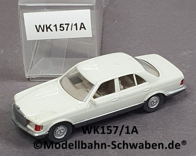 Wiking 157/1A H0, MB 500SE, grauweiss, EVP