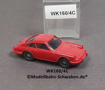 Wiking 160/4C H0, Porsche 911, rot, 16, EVP
