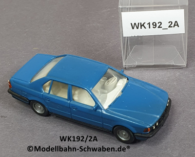 Wiking 192/2A H0 BMW 750i, capriblau, EVP