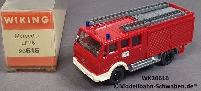 Wiking 20616 H0 MB Löschfahrzeug LF 16, Feuerwehr, OVP