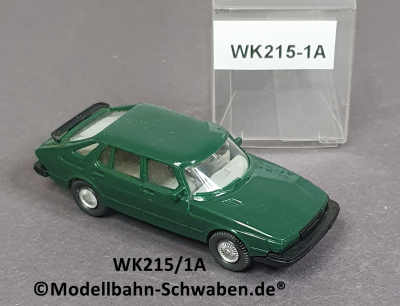 Wiking 215/1A H0 SAAB 900 Turbo, Kiefergrün, EVP